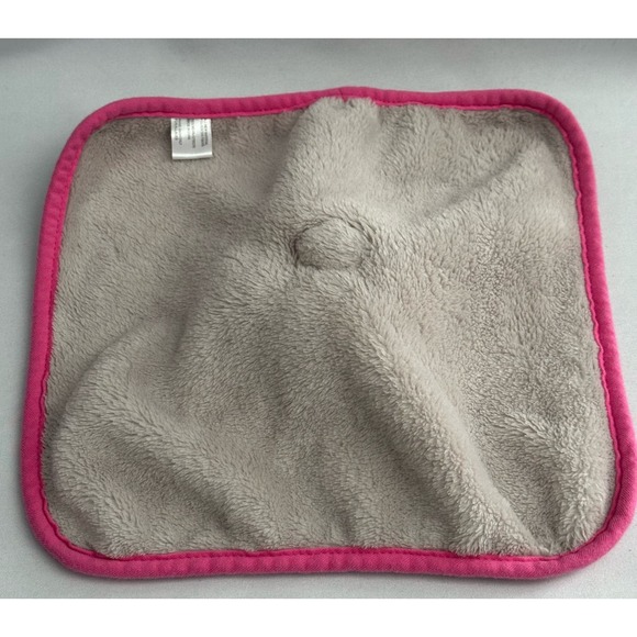 HTF Elephant LOVEY plush gray w/ pink trim Evergreen Enterprise - Picture 3 of 7